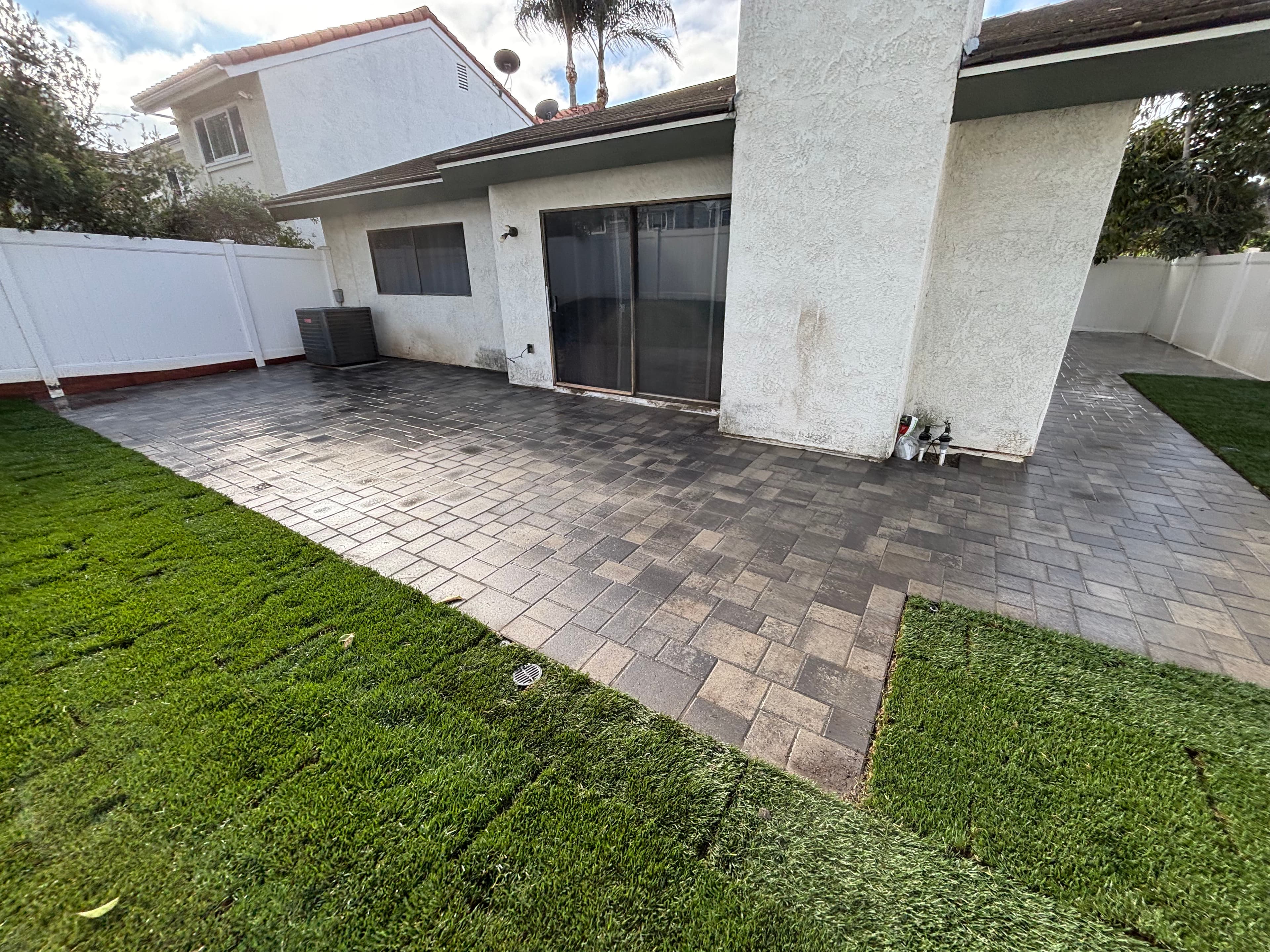 Project Fresh Paver Patio and Lawn Transformation in Irvine image